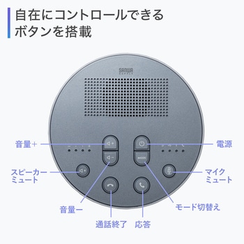 スピーカーフォン サンワサプライ