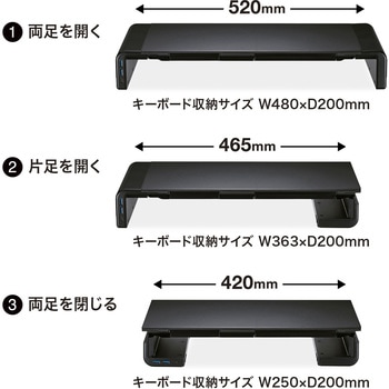 机上ラック サンワサプライ