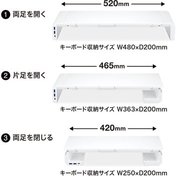 机上ラック サンワサプライ