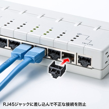 モジュラージャックガード サンワサプライ