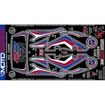 REAR BODY PAD MOTO GRAFIX (モトグラフィックス)