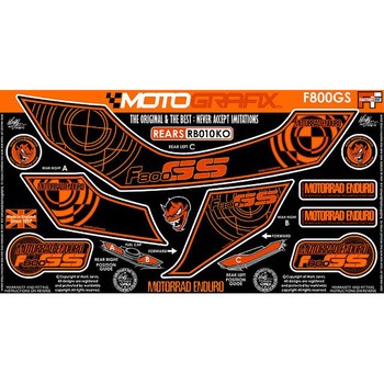 REAR BODY PAD MOTO GRAFIX (モトグラフィックス)