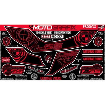 REAR BODY PAD MOTO GRAFIX (モトグラフィックス)