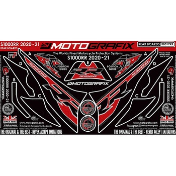 REAR BODY PAD MOTO GRAFIX (モトグラフィックス)
