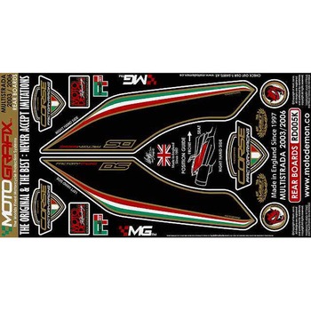 REAR BODY PAD MOTO GRAFIX (モトグラフィックス)