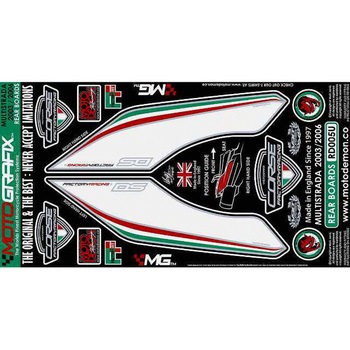 REAR BODY PAD MOTO GRAFIX (モトグラフィックス)