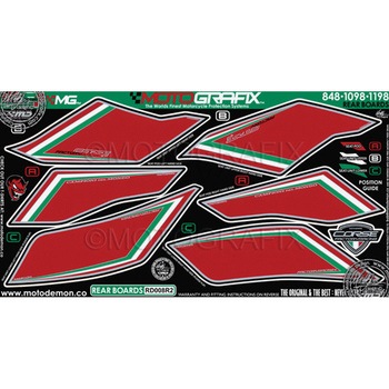 REAR BODY PAD MOTO GRAFIX (モトグラフィックス)