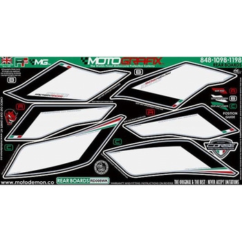 REAR BODY PAD MOTO GRAFIX (モトグラフィックス)