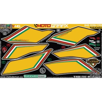 REAR BODY PAD MOTO GRAFIX (モトグラフィックス)
