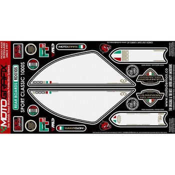 REAR BODY PAD MOTO GRAFIX (モトグラフィックス)