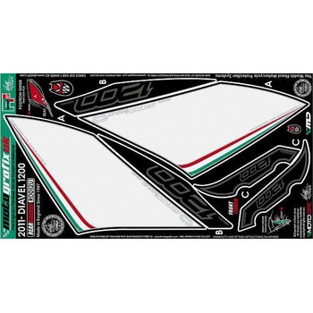 REAR BODY PAD MOTO GRAFIX (モトグラフィックス)