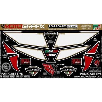 REAR BODY PAD MOTO GRAFIX (モトグラフィックス)
