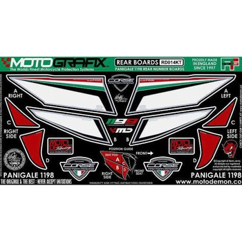 REAR BODY PAD MOTO GRAFIX (モトグラフィックス)