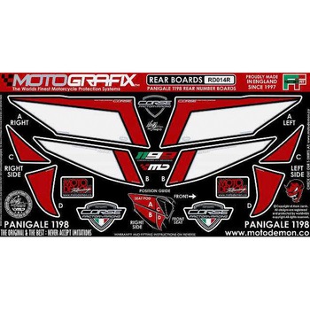 REAR BODY PAD MOTO GRAFIX (モトグラフィックス)