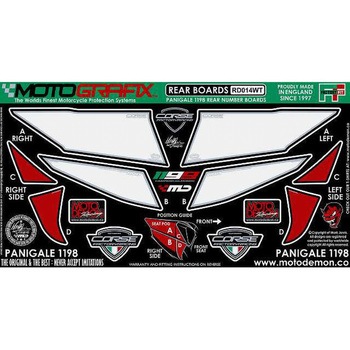 REAR BODY PAD MOTO GRAFIX (モトグラフィックス)