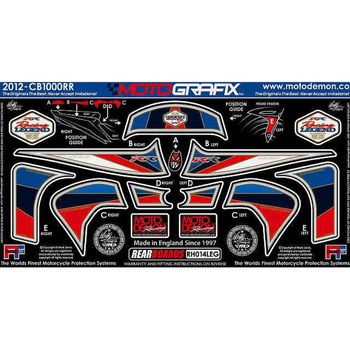 REAR BODY PAD MOTO GRAFIX (モトグラフィックス)