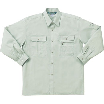 長袖シャツ(カッター式) 2536 クロダルマ