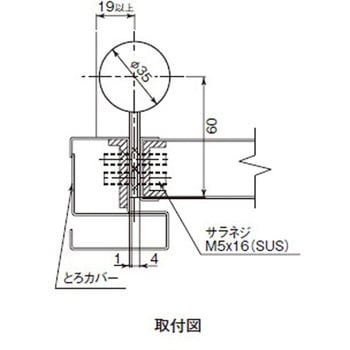 133L-PC オートヒンジ 100PCシリーズ 133-PC型 1組 日東工器 【通販