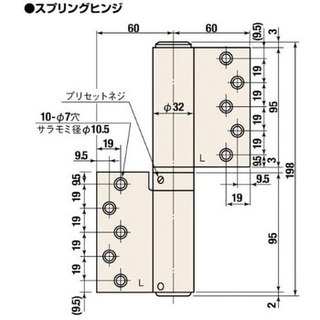 112R オートヒンジ 100シリーズ 112型 1組 日東工器 【通販サイト