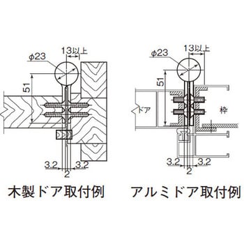 311SG オートヒンジ 300シリーズ 311S型 1組 日東工器 【通販サイト