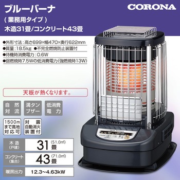 CORONA ブルーバーナ GH-D12N 業務用［天板熱くなる］送料無料 GH-D12N ブルーバーナ 1台 コロナ[冷暖房・換気設備・忌避剤] 【通販