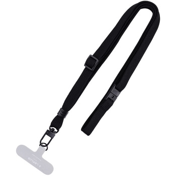 スマートフォン(汎用) ネックストラップ 「SHOULTY MULTI STRAP」 平紐タイプ 長さ調整 LEPLUS NEXT