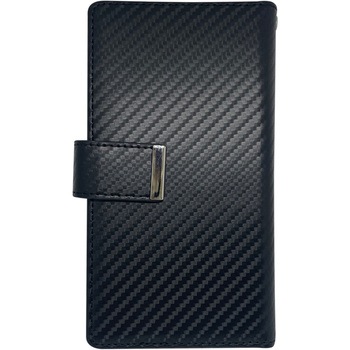 AC-LAM4-PB CB スマホ汎用ケース 手帳型 多収納カードホルダー ルーペ付き エアージェイ 03879008