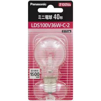 ミニ電球 35ミリ系 40形 Panasonic(パナソニック)