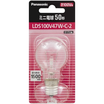 ミニ電球 35ミリ系 50形 Panasonic(パナソニック)