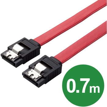 SATA ケーブル 3.0準拠 6Gb対応 UL規格対応 環境配慮パッケージ レッド エレコム