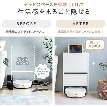 ケーブル&タップ収納ボックス サンワダイレクト