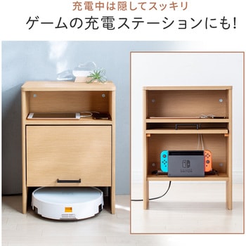 ケーブル&タップ収納ボックス サンワダイレクト