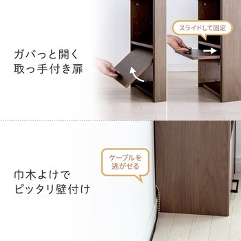 ケーブル&タップ収納ボックス サンワダイレクト