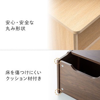 ケーブル&タップ収納ボックス サンワダイレクト