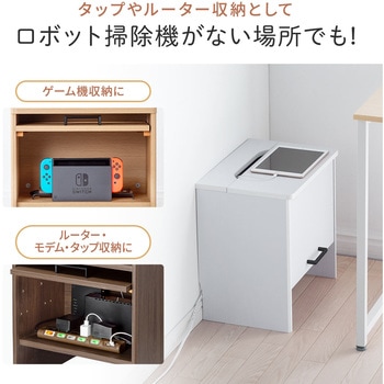 ケーブル&タップ収納ボックス サンワダイレクト