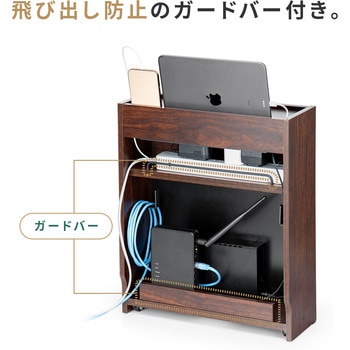 ケーブル&タップ収納ボックス サンワダイレクト