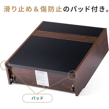 ケーブル&タップ収納ボックス サンワダイレクト