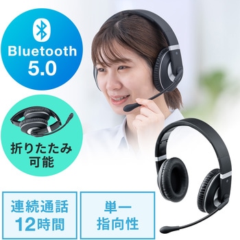 モノラルヘッドセット サンワダイレクト