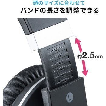 モノラルヘッドセット サンワダイレクト