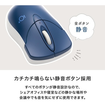 ブルーLEDマウス サンワダイレクト