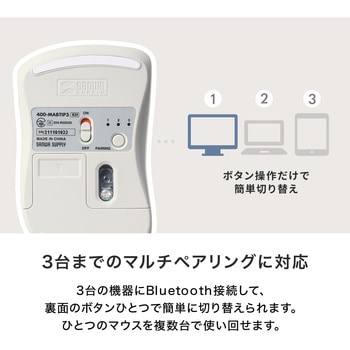 ブルーLEDマウス サンワダイレクト