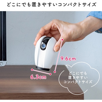 スマートホームカメラ サンワダイレクト