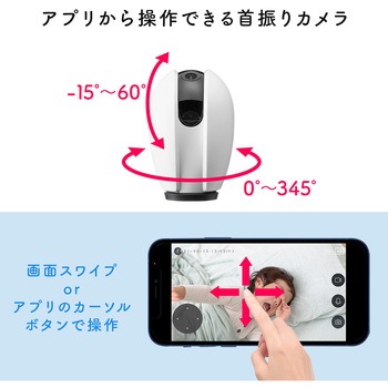 スマートホームカメラ サンワダイレクト