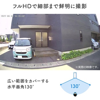 スマートホームカメラ サンワダイレクト