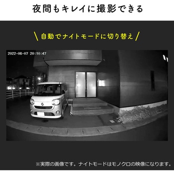 スマートホームカメラ サンワダイレクト
