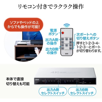 HDMI切替器 サンワダイレクト
