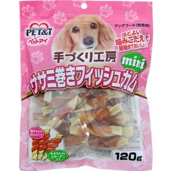 手づくり工房 ササミ巻き フィッシュガム ミニ ペットアイ