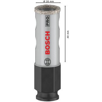 磁器タイル用乾式ダイヤモンドホールソー BOSCH(ボッシュ)