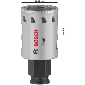 磁器タイル用乾式ダイヤモンドホールソー BOSCH(ボッシュ)