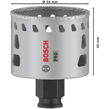 磁器タイル用乾式ダイヤモンドホールソー BOSCH(ボッシュ)